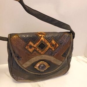 Black,gold ,and Green NAS Shoulderbag